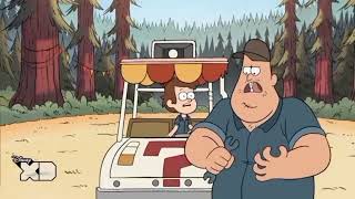 Gravity Falls Fixin It With Soos Golf Cart Reversed [upl. by Vincelette]