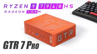 GTR7 PRO 7940HS FirstLook A New Mini PC On The Edge Of Full Size Desktop Power [upl. by Ettennig668]