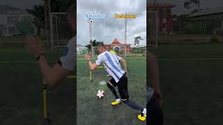 Attacker VS Defender attaker defender football soccer [upl. by Sherurd]