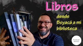 Libros desde Boyacá a mi biblioteca [upl. by Ahsirtap165]