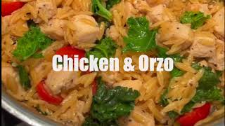 The BEST Mediterranean Chicken Orzo Recipe [upl. by Ibmab]