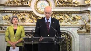 Alain Juppé à la 36e Conférence générale de lUNESCO  09 novembre 2011 [upl. by Crystie166]