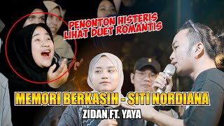 MEMORI BERKASIH  SITI NORDIANA LIVE NGAMEN ZIDAN FT YAYA [upl. by Neiviv]