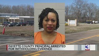 Fayette County school principal arrested accused of hiding info on teacher assault [upl. by Gnivre]