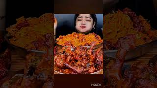 Fried chicken mukbang mukbang foodeating asmr eating food satisfying trending [upl. by Billat]