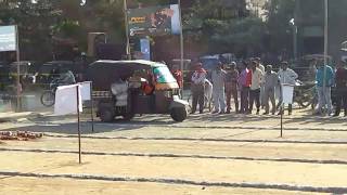 Open three wheeler auto power challenge competition for all auto by bajaj maxima [upl. by Yelyac501]