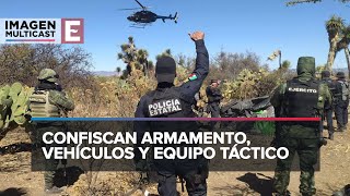 Zacatecas Liberan a 14 secuestrados en operativos [upl. by Uzial]