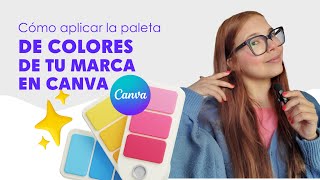 Tutorial Paleta de colores en Canva [upl. by Anahahs]