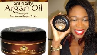 One N Only Argan Oil Hydrating Mask Review [upl. by Goth]