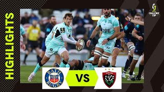 Highlights  Bath Rugby v RC Toulon Round 3  EPCR Challenge Cup 202223 [upl. by Yeuh]