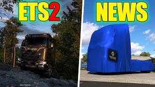 Ein NEUER LKW NEUER Trailer NEUIGKEITEN FÜR Euro Truck Simulator 2 [upl. by Elleinad]