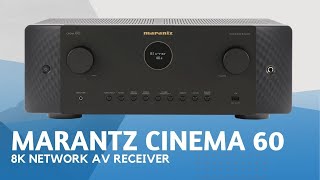 Marantz Cinema 60 8K Network AV Receiver  Quick Look India [upl. by Oer]