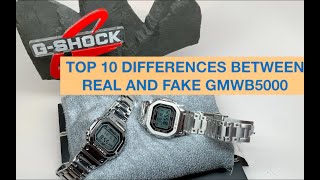 10 Ways to SEE if GMWB5000 Gshock is Fake  METAL Bluetooth Watch [upl. by Mychal601]