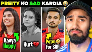 Mujhse Nahi Dekhagaya Priety vs Kavya 💔  SRH vs PBKS Highlights 2024 [upl. by Kattie]