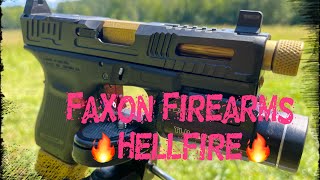 Hellfire Slide RMR Optic cut G19  FAXON FIREARMS [upl. by Notak636]