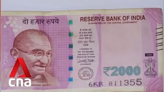 Indias 2000rupee note to be withdrawn from circulation on Sep 30 [upl. by Noiek]