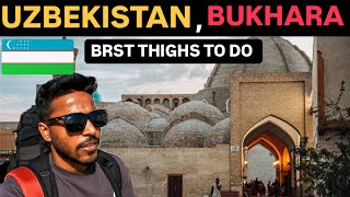 Best things to do in Uzbekistan 🇺🇿BUKHARA2024  hostel Train  Taxi uzbekistan bukhara [upl. by Muirhead]