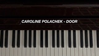 Caroline Polachek  Door Piano Cover Sheet Music [upl. by Rodgiva]