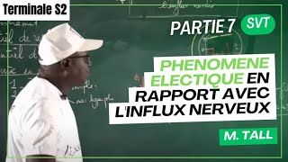 PHENOMENE ELECTRIQUE EN RAPPORT AVEC LINFLUX NERVEUX [upl. by Jeu]