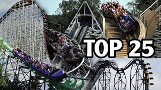 Top 25 Roller Coasters in the World 2020 [upl. by Lawler724]