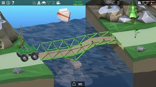 Poly Bridge 2 Gameplay [upl. by Hughett]