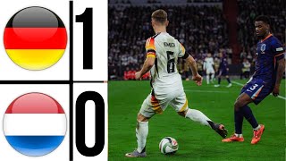 germany vs netherlands 10 extended highlights amp agoals  Deutschland  Niederlande nationleague [upl. by Ailekahs]