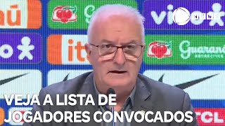 Veja a lista de jogadores convocados por Dorival Júnior para as Eliminatórias da Copa [upl. by Menell915]