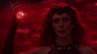 Scarlet Witch Powers Scenes  Avengers Captain America and WandaVision [upl. by Pufahl]