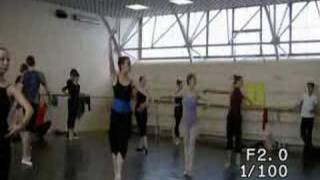 KirovMariinsky company class quotpirouettesquot [upl. by Llemhar]