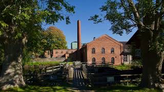 Forsvik bruk heritage mill Sweden [upl. by Jodoin]