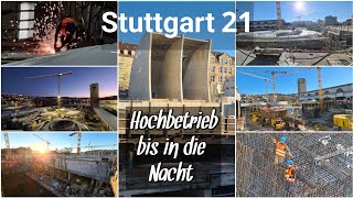 Stuttgart 21 Arbeiten bis die Funken fliegen  KURZVERSION  090222  S21 stuttgart21 [upl. by Henarat]