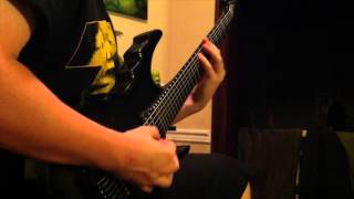 Deeds of Flesh quotXenoVirusquot guitar playthrough by Craig Peters [upl. by Postman]