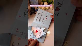 Cute ways to say quotI love youquot💕 diy diyhacks diycrafts papercraft shorts [upl. by Dine]