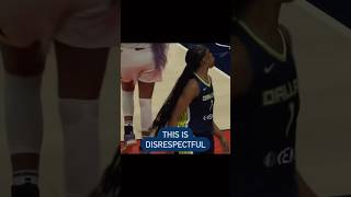 Teaira McCowan gets a technical for spitting her gum at the ref 😳 [upl. by Yraunaj]