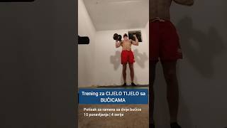 Trening za cijelo tijelo sa bučicama trening motivation bodyweightworkout sports liveworkout [upl. by Georgi]