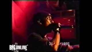 Big L  Put It On Exclusive Third Verse Live at The Subterranea in London [upl. by Malilliw]