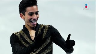 Donovan Carrillo el primer mexicano en una final de patinaje artístico  Imagen Deportes [upl. by Elok889]