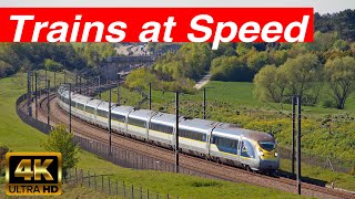 UK Trains at Speed in 4K 2024 Edition [upl. by Maxine]