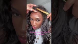 How do you put a lace front wig on got2b glued [upl. by Thadeus]