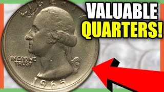 10 VALUABLE QUARTERS TO LOOK FOR  RARE QUARTERS WORTH A LOT OF MONEY [upl. by Read]