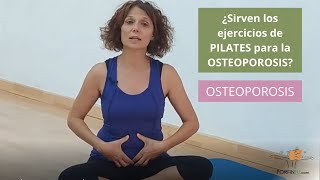 ¿Sirven los ejercicios de PILATES para la OSTEOPOROSIS [upl. by Sitnik562]