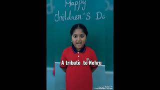 A tribute to Nehru  5th class [upl. by Akemot906]