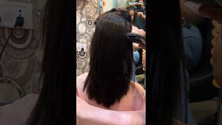 Hair Straightening  Permanent hairstyle shorts [upl. by Assile]