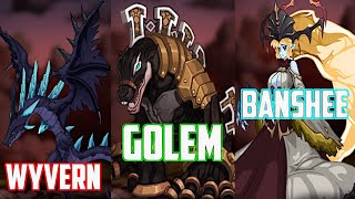 THESE ARE MY FULL AUTO HUNT 13 TEAMS WYVERN GOLEM BANSHEE  EPIC SEVEN [upl. by Emrich]