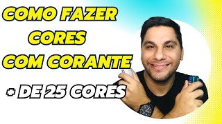 SHOW DE CORES PARA VOCE APRENDER E FAZER EM CASA [upl. by Heydon670]