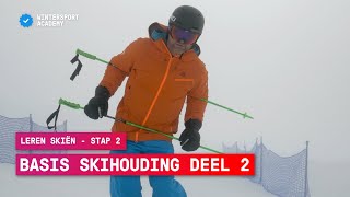 Leren skiën stap 2 de basis skihouding deel 2  Wintersport tips [upl. by Wrightson]