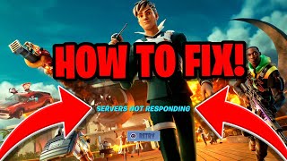 Why is Fortnite Servers Down How to Fix Fortnite Servers Not Responding [upl. by Ramsay]