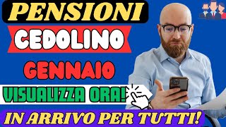 PENSIONI CEDOLINO GENNAIO 2024 ARRIVATO CONTROLLA GLI AUMENTI ORA [upl. by Annawd]