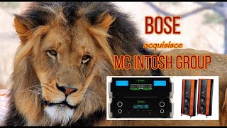 BOSE acquisisce MC INTOSH GROUP [upl. by Namrej]