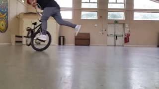 todays session bmx flatland nose manuals [upl. by Ynnij]